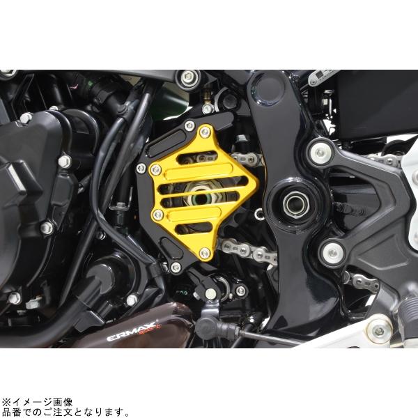 POSH ポッシュ 132214-46 スプロケットカバーフルキットブラック/ゴールド_2