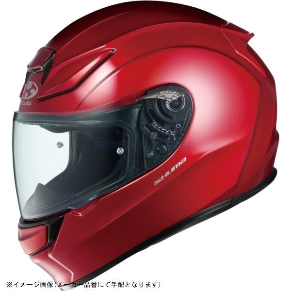 OGK Kabuto KABUTO カブト SHUMA シャイニーレッド XLサイズ(61