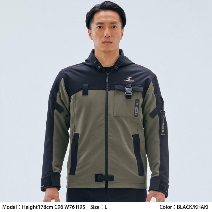TAICHI RS TAICHI RSタイチ RSJ335 クイックドライパーカ カラー:BLACK