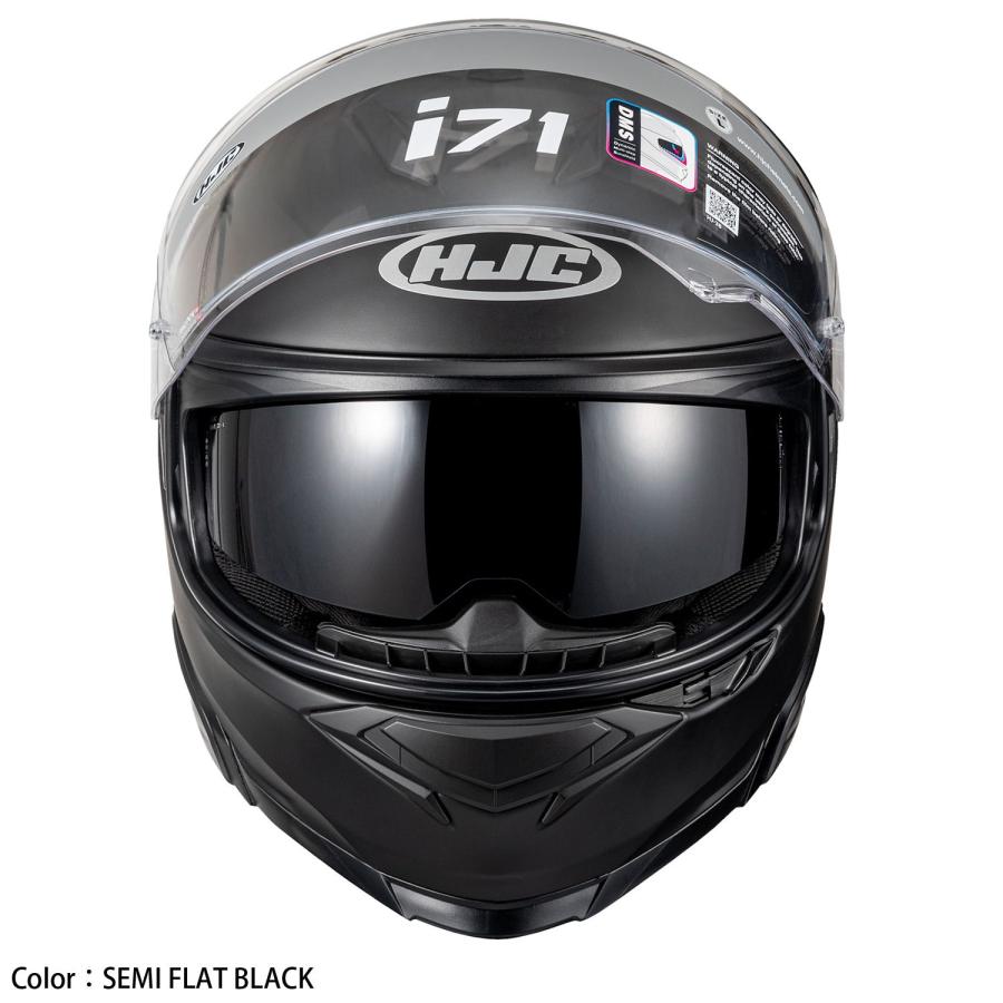 HJC ヘルメット HJH247 i71 ソリッド カラー:SEMI FLAT BLACK HJC ヘルメット HJH247 i71 ソリッド カラー:SEMI FLAT BLACK