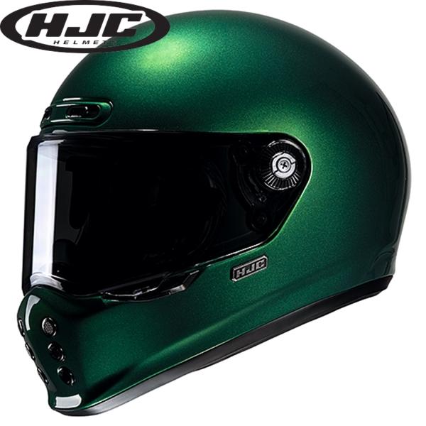 HJC ヘルメット HJH248 V10 ソリッド カラー:DEEP GREEN サイズ:S : 4997035088485 : SPEED EDGE