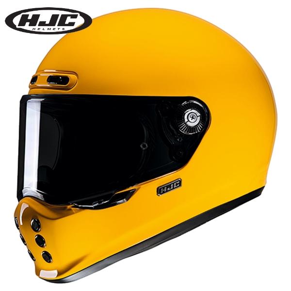 HJC ヘルメット HJH248 V10 ソリッド カラー:DEEP YELLOW サイズ:L