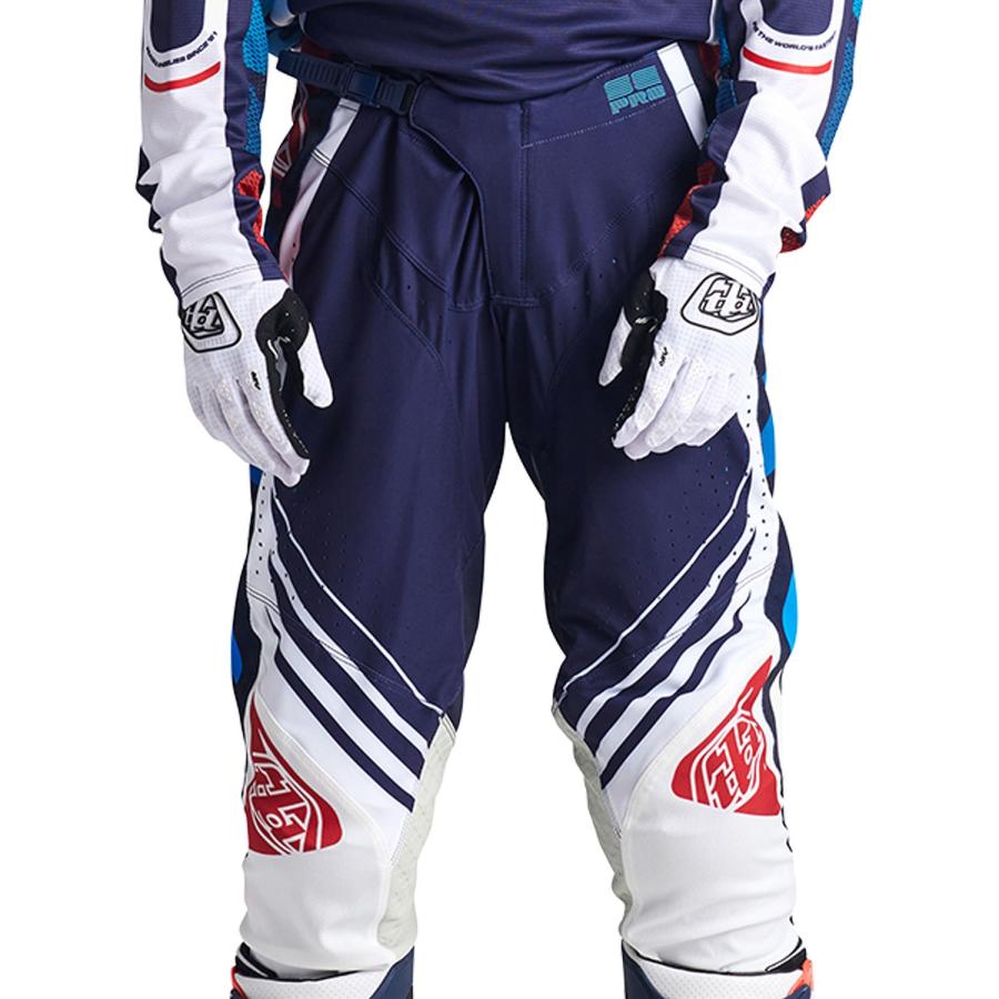 Troy Lee Designs トロイリーデザインズ TDY218 SE PRO パンツ カラー:WAVEZ NAVY/RED サイズ:30_1