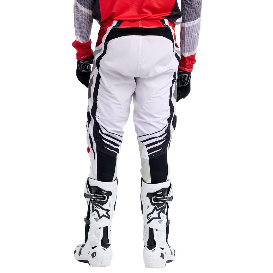 Troy Lee Designs トロイリーデザインズ TDY218 SE PRO パンツ カラー:WAVEZ OFF WHITE/RED サイズ:32_5