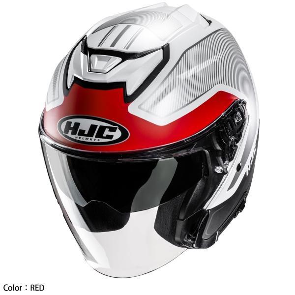 HJC ヘルメット HJH275 i31 テヴィス カラー:RED(MC1SF) サイズ:L