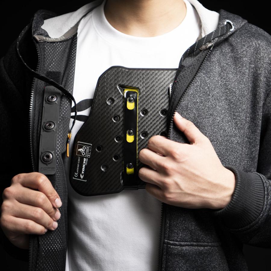 TAICHI RS TAICHI RSタイチ TRV069 CROSSLAY チェストプロテクター(ボタンタイプ) サイズ:MEN'S ...