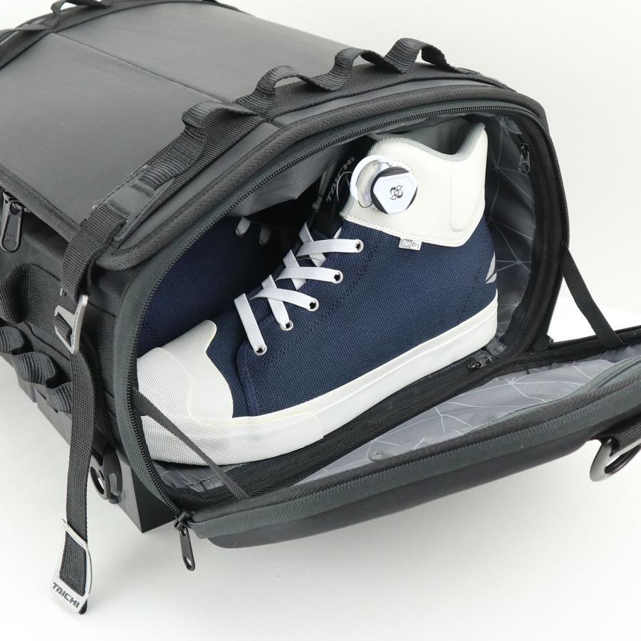 RS TAICHI RSタイチ RSB313 ラージ シートバッグ.32 カラー:BLACK サイズ:32Lの画像
