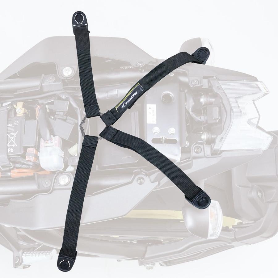 RS TAICHI RSタイチ RSB313 ラージ シートバッグ.32 カラー:BLACK サイズ:32Lの画像