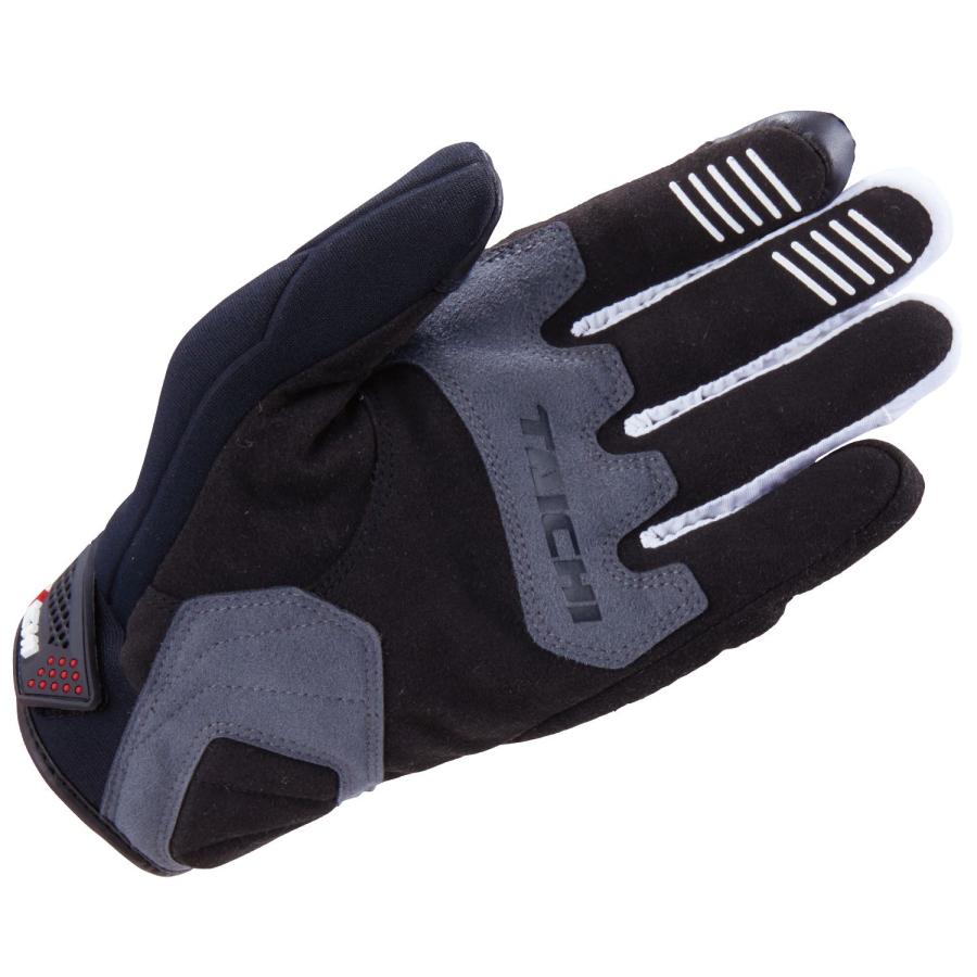RS TAICHI RSタイチ RST450 DRYMASTER-FIT エッジ レイングローブ カラー:BLACK/WHITE サイズ:XXLの画像