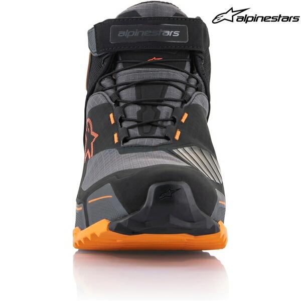バイクウェア・装備 Alpinestars CR-X DRYSTAR SHOE 25.5 CR-X Drystar® Riding Shoes - BLACK CONTEMPORARY Riding Shoes