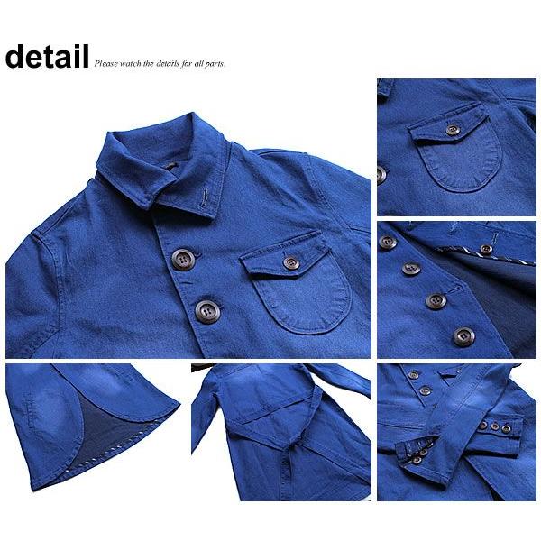 ARULLE　Ｖカラーデニムジャケット 中古・古着通販】ARULLE (アリュール) v-collar denim jacket