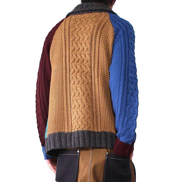 穴あきデザイン マルチカラー　perverze ニット　カーディガン ALL｜PERVERZE | パーバーズの公式オンラインストア