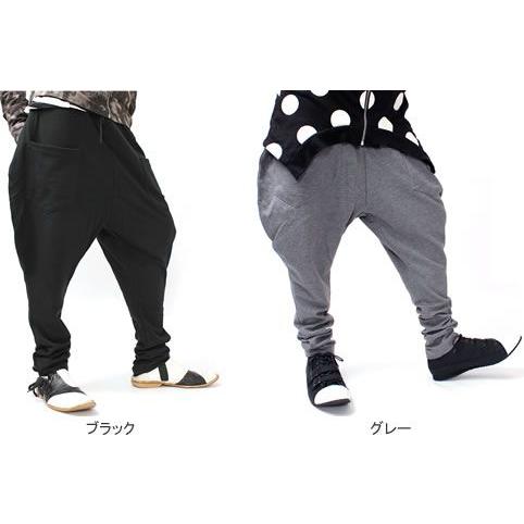 サルエルパンツ メンズ スウェット B060 : スピードオレンジ