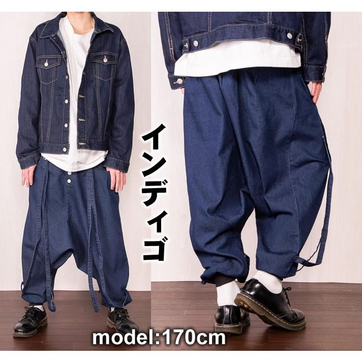 サルエルパンツ メンズ レディース デニム サルエル サルエルパンツ メンズ レディース デニム サルエル