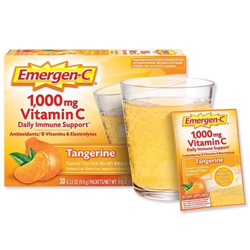【ビタミンCドリンク】エマージェンC タンジェリン 30袋 Emergen-C 1,000mg VitaminC Tangerine｜speedbody