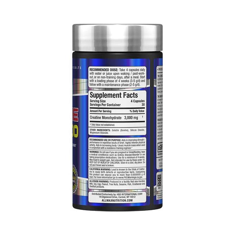 オールマックス クレアチン 3000 120粒 ALLMAX CREATINE エネルギー