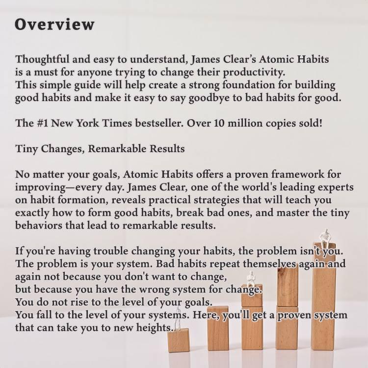 洋書】ジェームズ・クリアー式 複利で伸びる1つの習慣 Atomic Habits