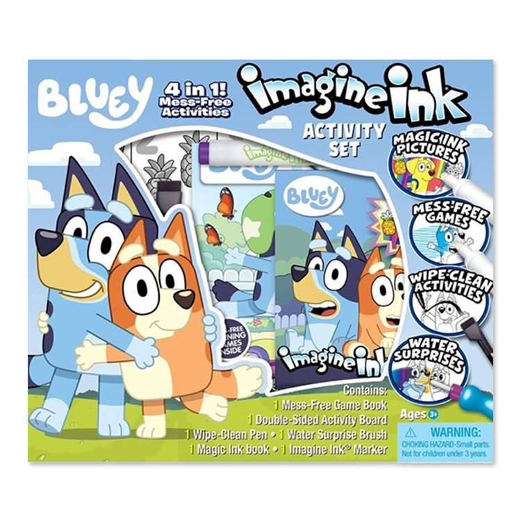 洋書】ブルーイ イマジン インク 4-in-1アクティビティ ボックスセット