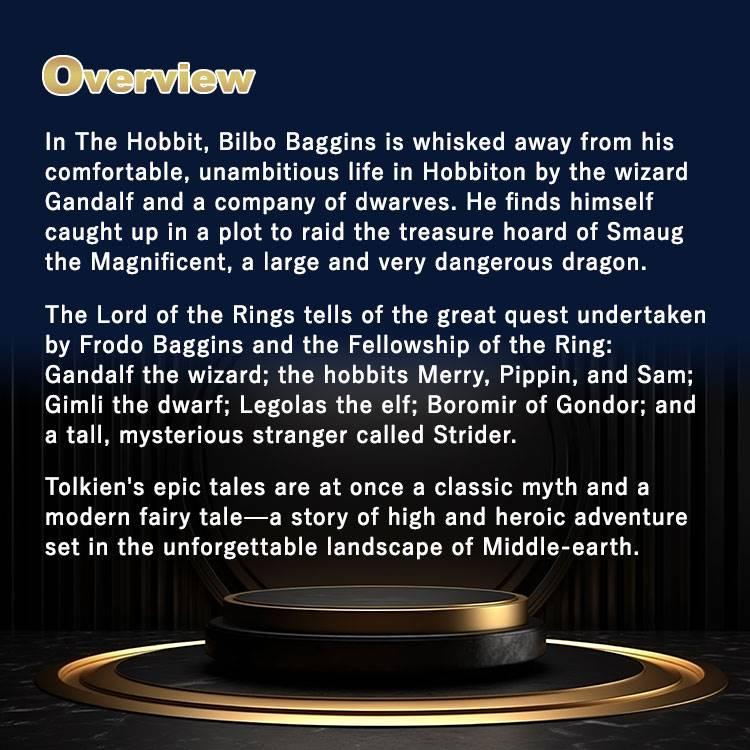 洋書】ホビットの冒険と指輪物語 [J.R.R.トールキン] The Hobbit and