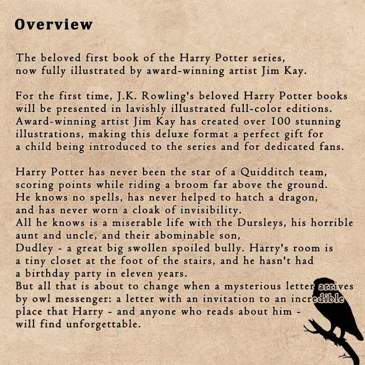 【洋書】ハリーポッターと賢者の石 [J.K.ローリング / イラスト：ジム・ケイ] Harry Potter and the Sorcerer's Stone The Illustrated Edition｜speedbody｜02