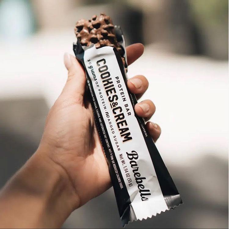ベアベル プロテインバー クッキー&クリーム 12本入り 各55g (1.94oz