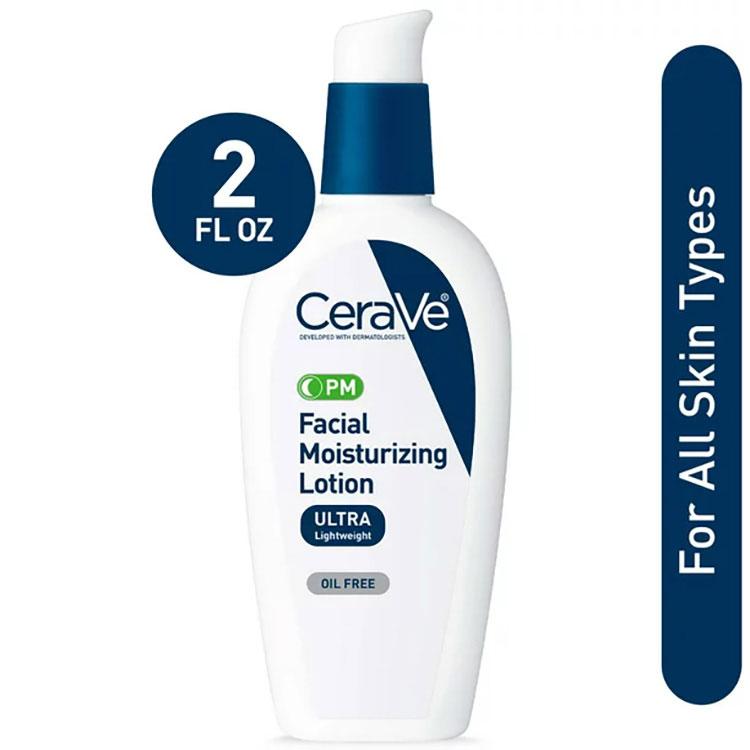 セラヴィ 夜用 フェイシャル モイスチャライジングローション 無香料 60ml (2floz) Cerave Facial Moisturizing Lotion PM 保湿｜speedbody｜04