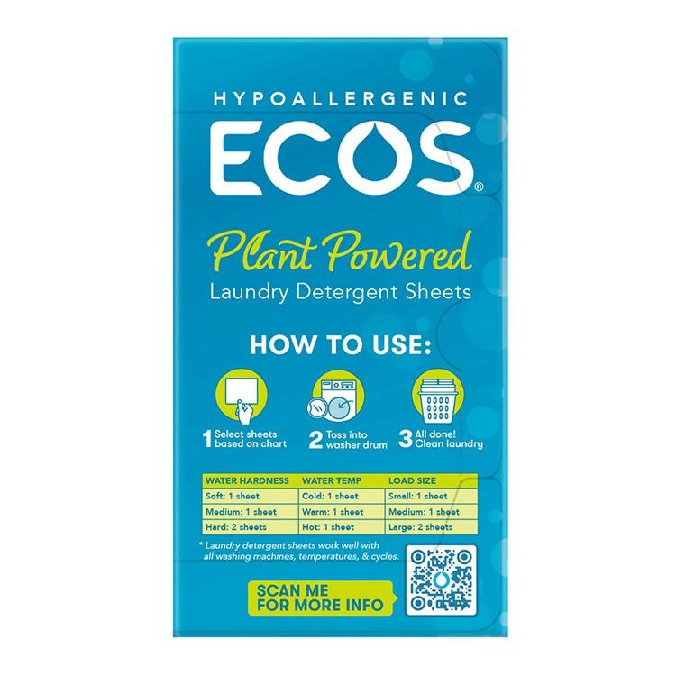 【アメリカコストコ品】エコス 低刺激性洗濯洗剤シート フリー & クリア 200枚 (100枚x 2箱) ECOS HE Laundry Detergent Sheets, Free & Clear 【アメリカコストコ品】エコス 低刺激性洗濯洗剤シート フリー & クリア 200枚 (100枚x 2箱) ECOS HE Laundry Detergent Sheets, Free & Clear
