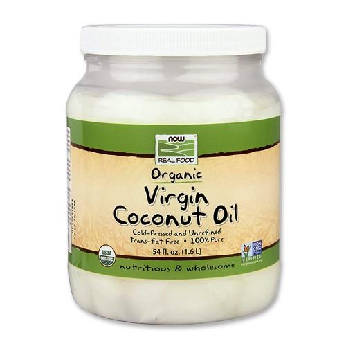 NOW Foods オーガニックバージン ココナッツオイル 1.6L ナウフーズ ORGANIC COCONUT OIL VIRGIN