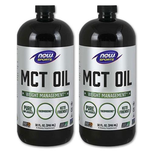 2個セット] ナウフーズ MCTオイル 各946ml NOW Foods MCT Oil 糖質制限 