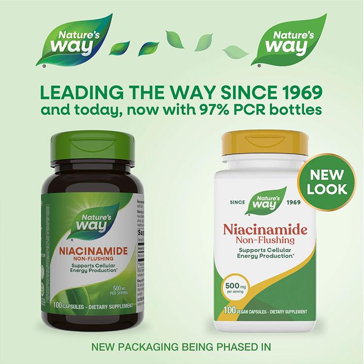 ネイチャーズウェイ ナイアシンアミド 500mg 100粒 カプセル Nature