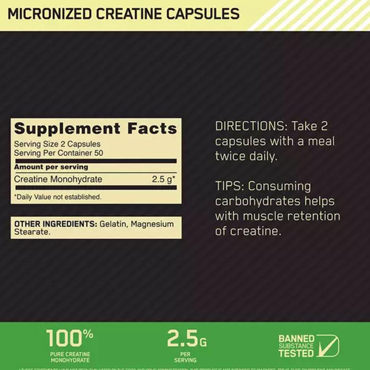 Optimum Nutrition（オプティマムニュートリション） クレアチン2500
