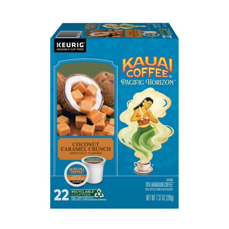 カウアイコーヒー ココナッツキャラメルクランチ 中煎り コーヒー