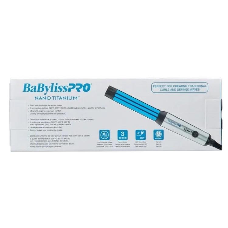 ベビリスプロ ナノチタニウム コンパクト カーリングワンド 約25mm BaBylissPRO Nano Titanium 1inch Compact Curl お取り寄せ_1