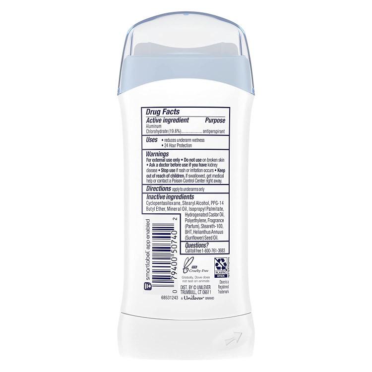 ダヴ デオドラントスティック 敏感肌用 74g (2.6oz) Dove Deodorant