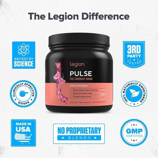 Pulse パルス ピンクレモネード味 プレワークアウト ダイエット 減量 筋トレ サプリメント Legion レギオン Zp アメリカ サプリ専門スピードボディ 通販 Yahoo ショッピング