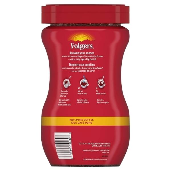 [2個セット] フォルジャーズ クラシックロースト コーヒー インスタントコーヒー 340g Folgers Classic Roast