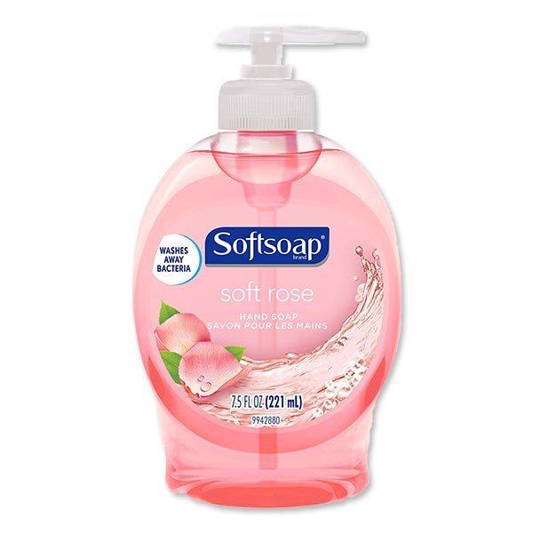 ソフトソープ リキッドハンドソープ ソフトローズ 221ml(7.5floz) Softsoap Liquid Hand Soap Soft