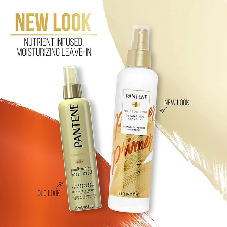 パンテーン コンディショニングデタングラースプレー ニュートリエントブースト 252ml (8.5floz) Pantene Conditioning Detangler Spray ZY