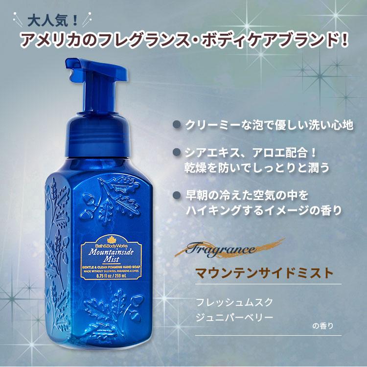 バス&ボディワークス マウンテンサイドミスト フォーミングハンド