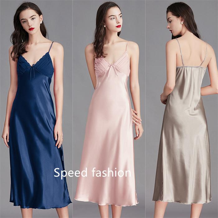 最新発見 スリップ セクシー ランジェリー キャミソールワンピース ロングワンピース インナー エッチな下着 レディース 大人 エロい 21sf