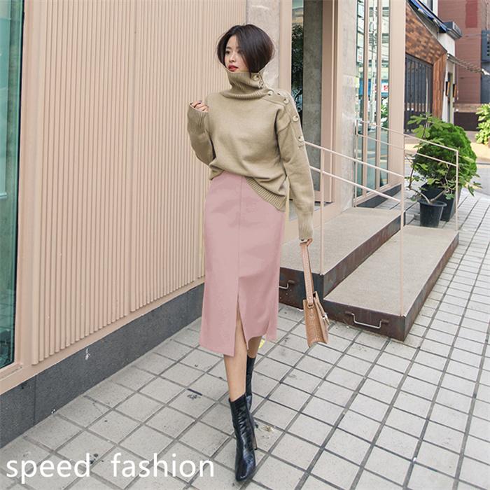 スカート レディース 30代 40代 50代 フォーマル ファッション 女性 上品 ハイウエスト スリット ロング丈 タイトスカート きれいめ 通勤 21sf 21sf Speed Fashion 通販 Yahoo ショッピング