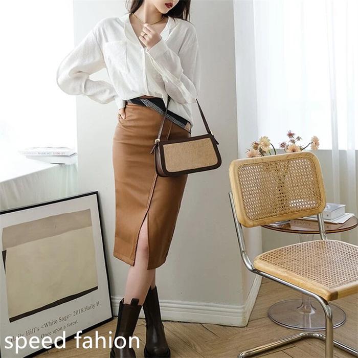 ハイウエスト スリム レザースカート レディース ミモレ丈 タイトスカート フェイクレザースカート 美脚/脚長/シンプル 2021秋冬新作 21sf09160 :21sf09160:Speed Fashion - 通販 - Yahoo!ショッピング ハイウエスト スリム レザースカート レディース ミモレ丈 タイトスカート フェイクレザースカート 美脚/脚長/シンプル 2021秋冬新作 21sf09160 :21sf09160:Speed Fashion - 通販 - Yahoo!ショッピング