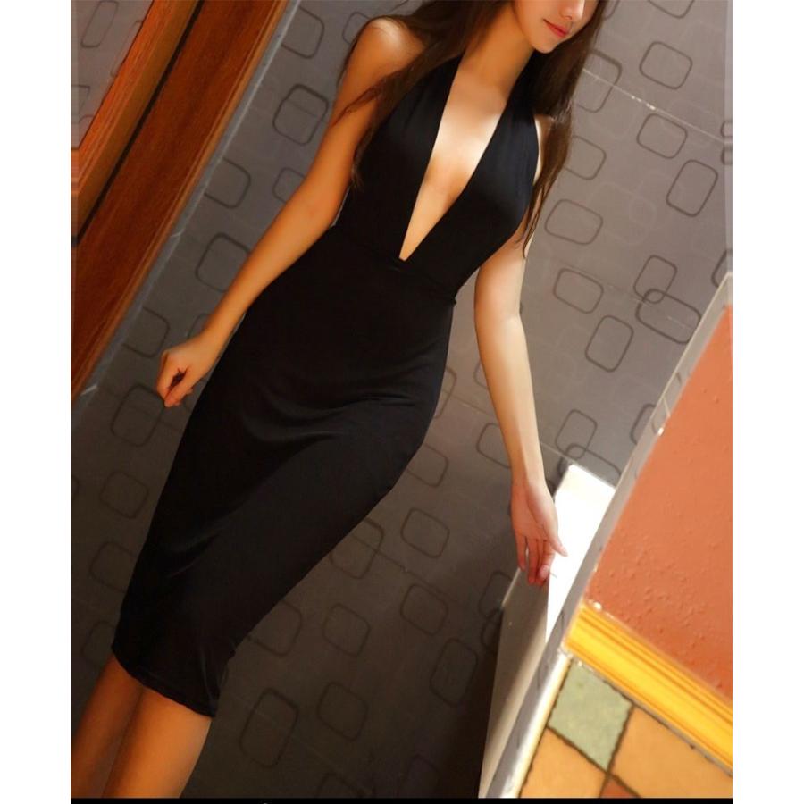 魅力な背の中露出 フロントのロングスリット開き セクシーワンピース Tal0939 Tal0938 Speed Fashion 通販 Yahoo ショッピング