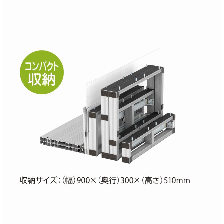 折りたたみ式アルミ製表彰台 (SPD-K09/AL-POD) : スピーディア Yahoo 