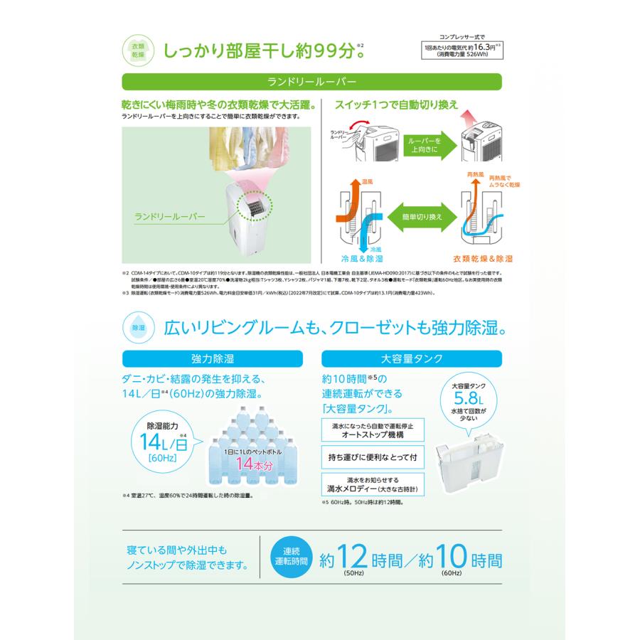 CORONA（コロナ） 2026年モデル 除湿機 冷風 衣類乾燥機 どこでも