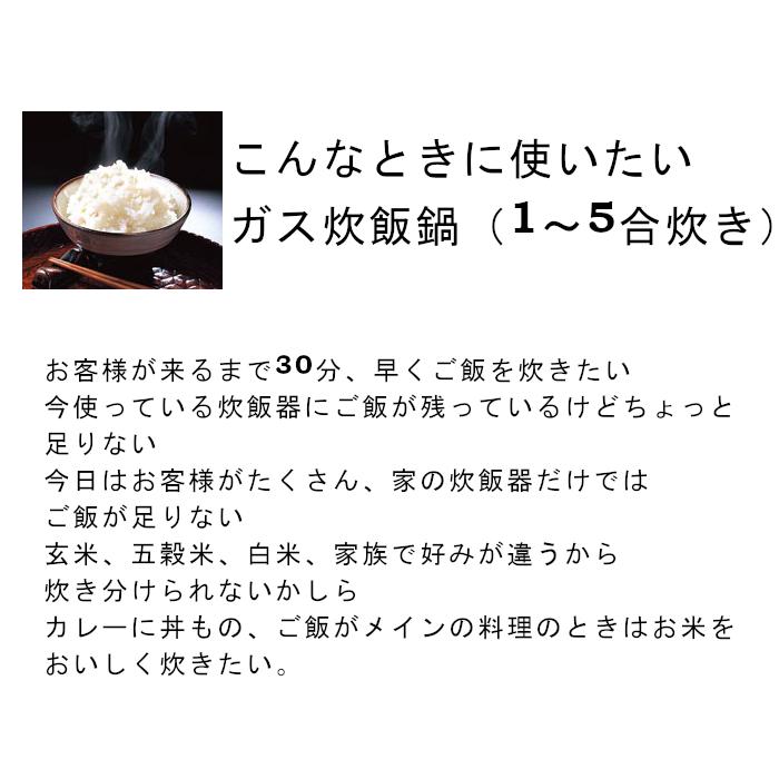 パロマ（Paloma） ラクックグラン ガス炊飯鍋5合 セット PGDL-50 PRN