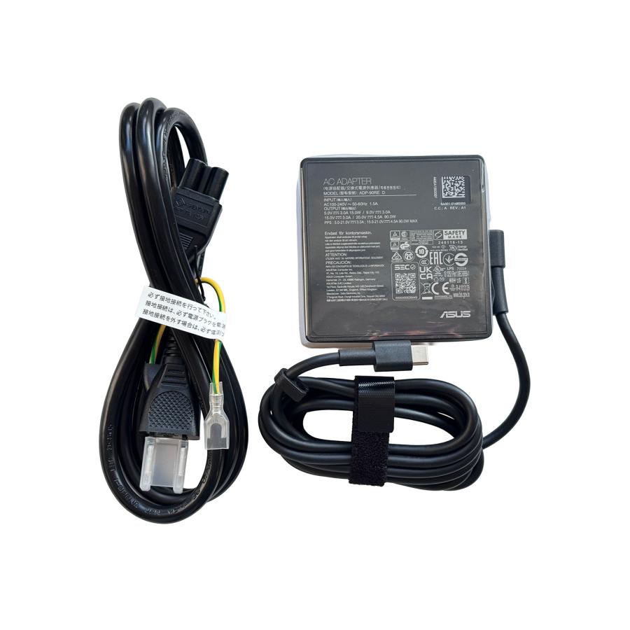ASUS（エイスース） 純正 ASUS USB-C 90W ACアダプター 20V 4.5A PD