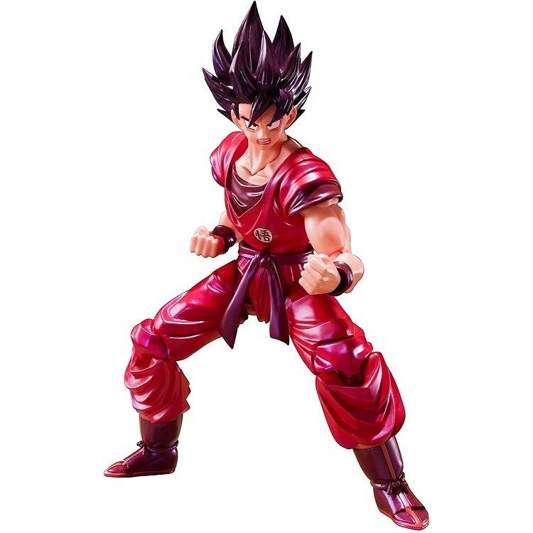 【新品】１週間以内発送 S.H.フィギュアーツ ドラゴンボール 孫悟空 界王拳 PVC&ABS製 塗装済み可動フィギュア 約140mm | BANDAI