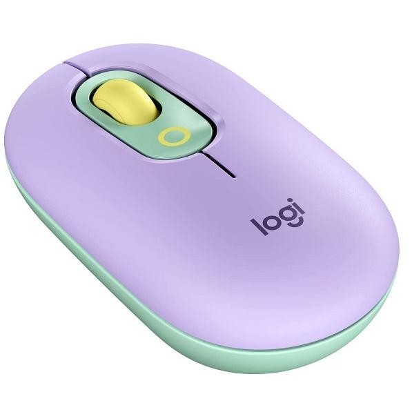 新品 1週間以内発送 パープル M370 ロジクール POP MOUSE 静音 ワイヤレスマウス Bluetooth 左右対称 送料無料 カラフル Bolt Unifying非対応 Logi マウス 品質一番の 無線
