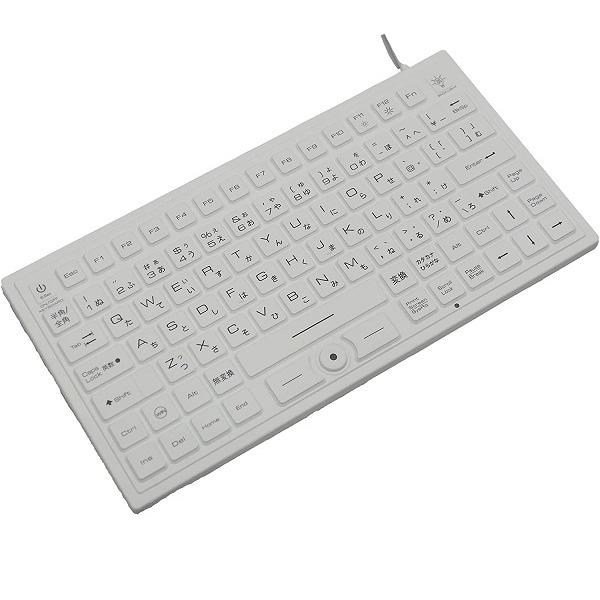 【新品】1週間以内発送　ビットトレードワン BitTradeOne BTKB91WPWH 現場で活躍する防水防塵キーボード (White)